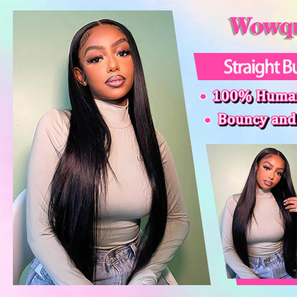 Holiday Deals : Unprocessed hair 3 Bundles Straight Natural color 100% Human on sale (3V-ST)