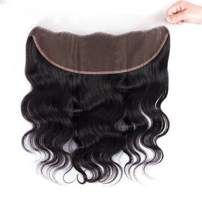 Ustar 100% Human Hair 13x14 Lace Frontal Free Part  Body Wave