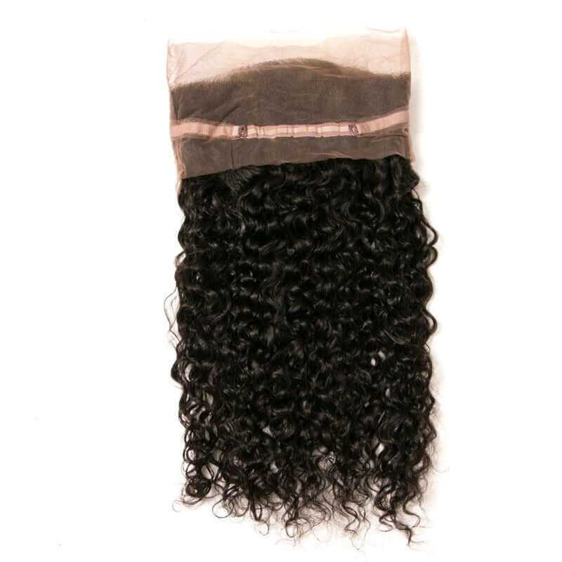 Ustar 100% Human Hair 360 Lace CLOSURE Deep Wave