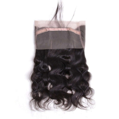 Ustar 100% Human Hair 360 Lace  CLOSURE Body Wave