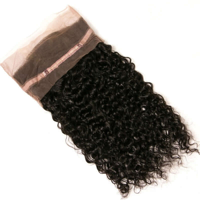 Ustar 100% Human Hair 360 Lace CLOSURE Deep Wave