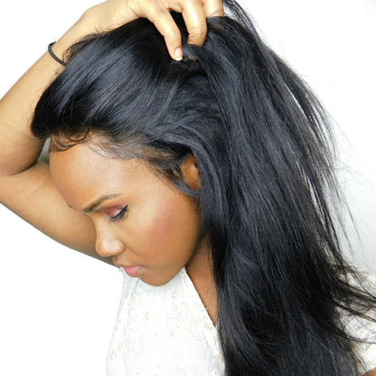 Ustar 100% Human Hair 360 CLOSURE Straight