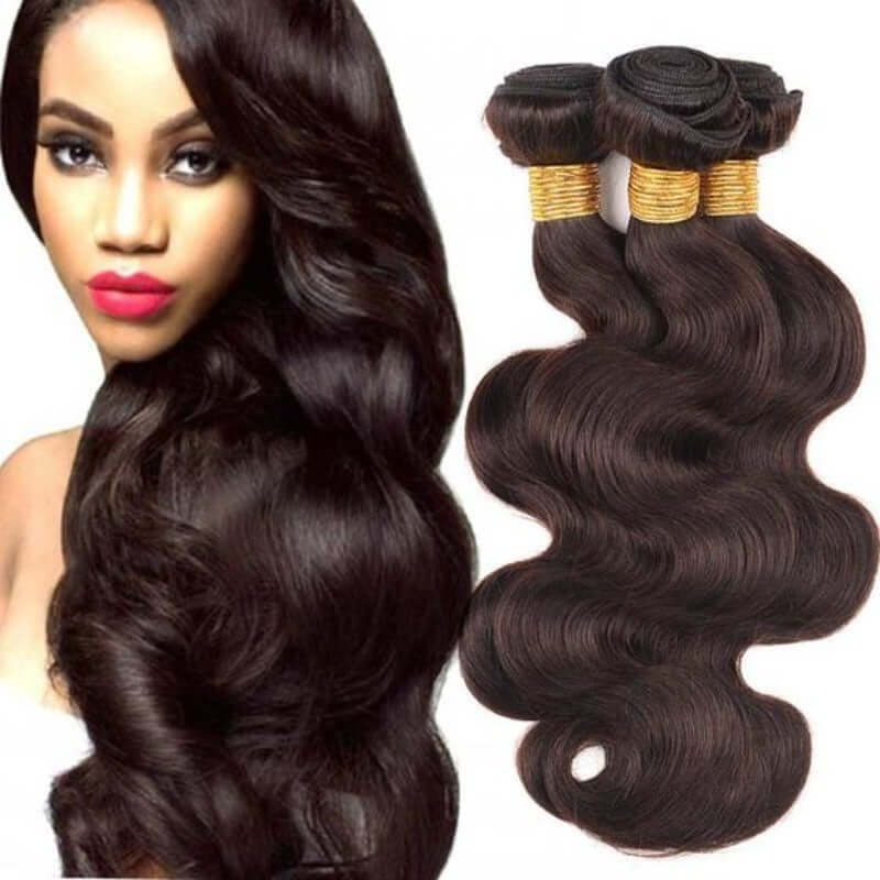 Dark Brown Body Wave 100% Human Hair