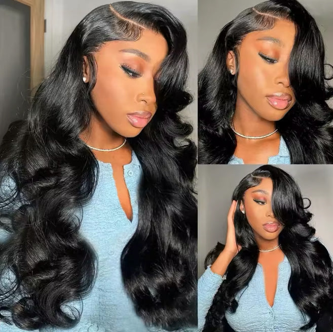 Holiday Deals : 3 bundles Body Wave Natural black Affordable hair 100% Human Hair on sale