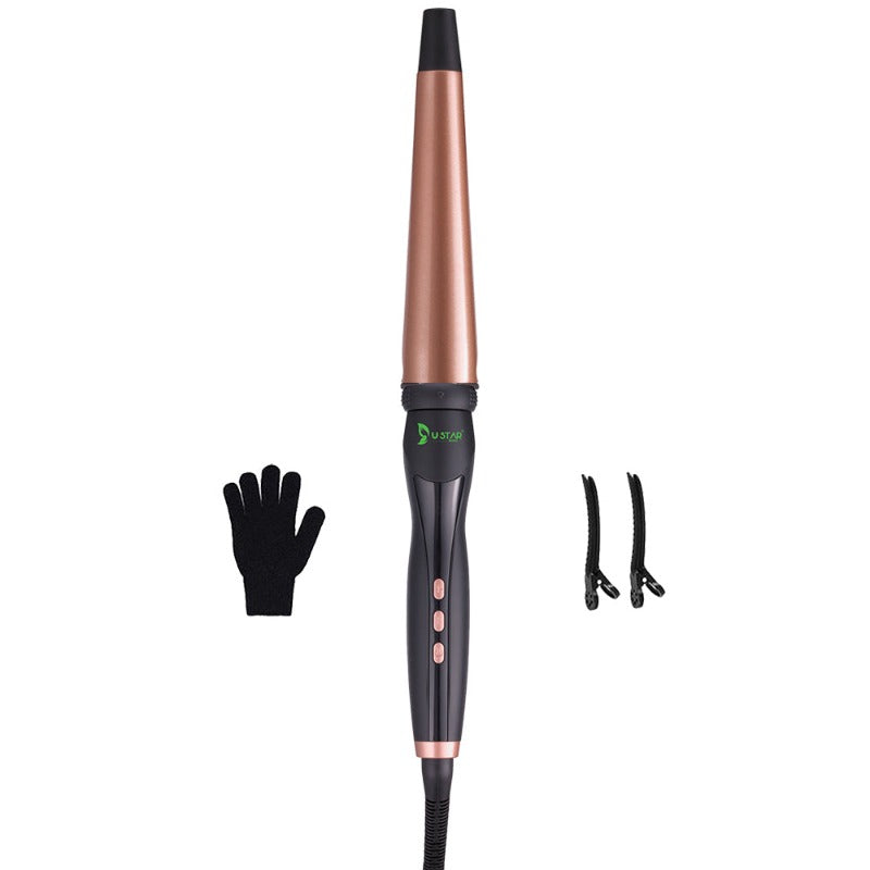 5-In-1 Curling Iron Wand Set | Ceramic Tourmaline Hair Crimper & Waver