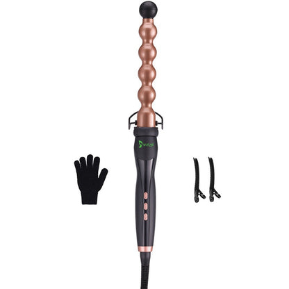 5-In-1 Curling Iron Wand Set | Ceramic Tourmaline Hair Crimper & Waver