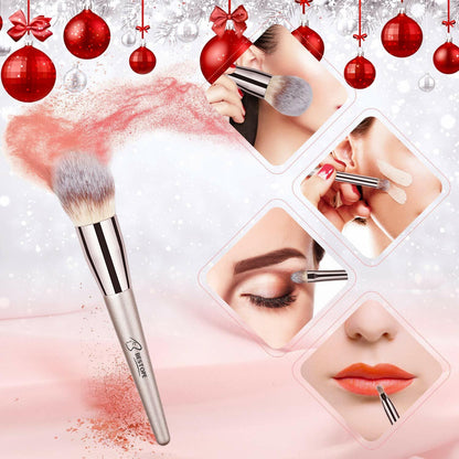 BESTOPE 20 Pcs Makeup Brushes Set, Belly-Type Handle Series