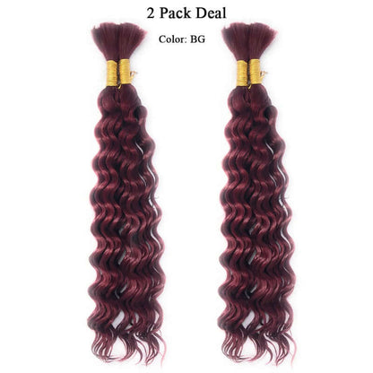 Deep Bulk Braiding Hair