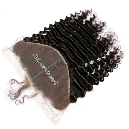 13x6 HD Lace Frontal Brazilian Virgin Hair