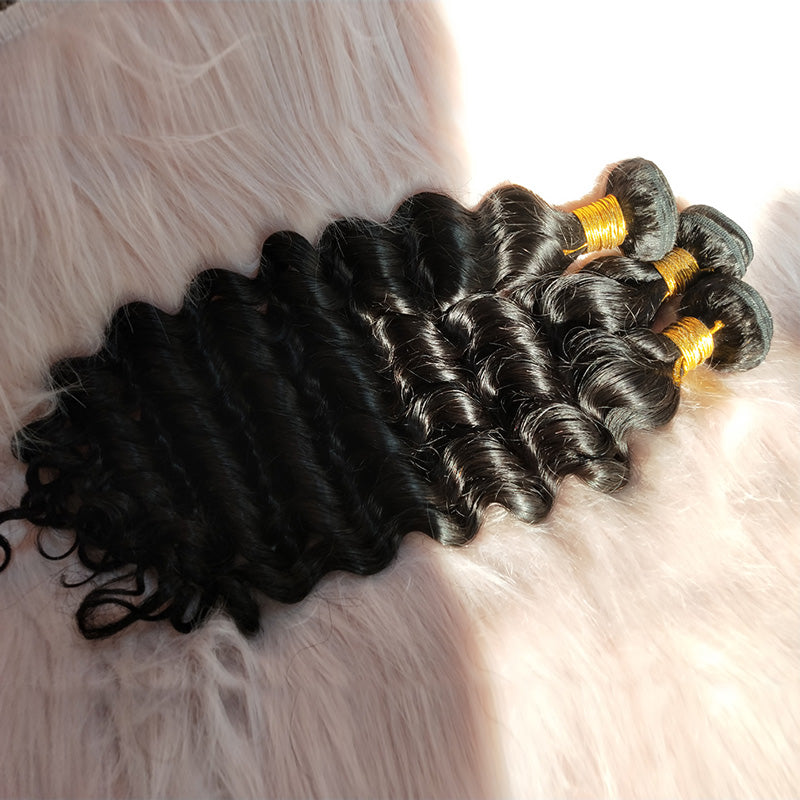 Raw Indian Hair Deep Wave human hair
