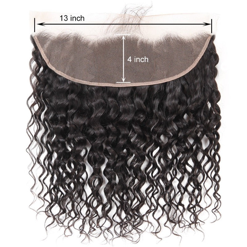 Ustar 100% Human Hair 4x13 Frontal Jerry Curl