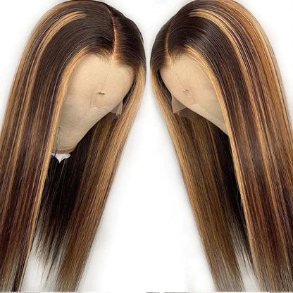 4/27 Highlight HD Lace Frontal Wig – Straight, Body Wave & Deep Wave Up To 42 Inch