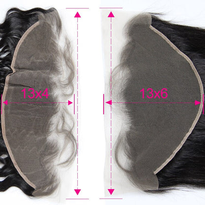 13x6HD Lace Frontal Straight/Body Wave/Deep Wave High Quality Human Hair Frontal