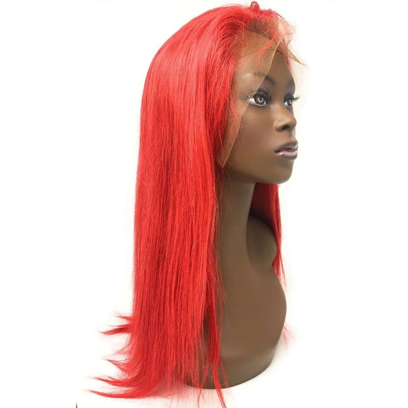  Lace Frontal Wig Hot Red 
