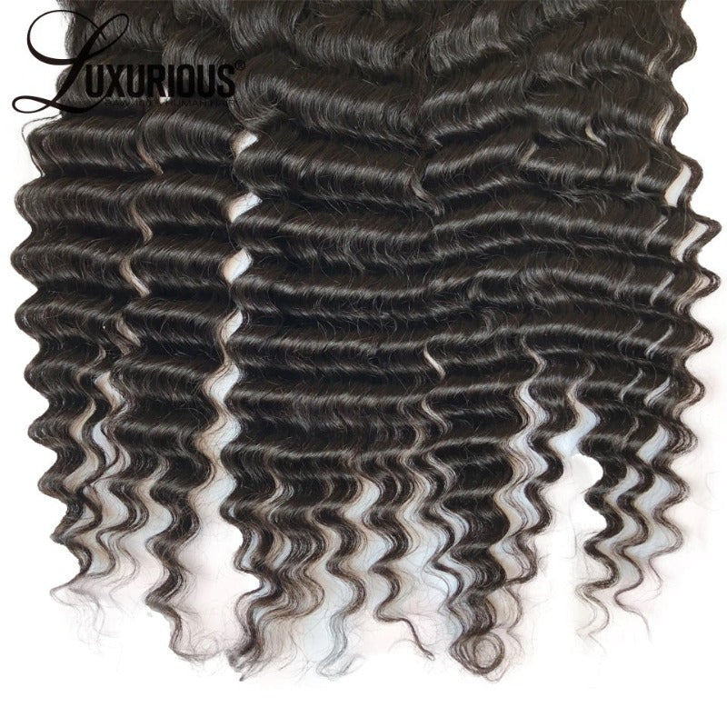 13x6HD Lace Frontal Body Wave/Straight/Deep Wave Brazilian Virgin Hair Frontal