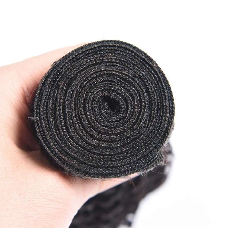 Ustar #1 Jet Black Deep Wave 100% human hair