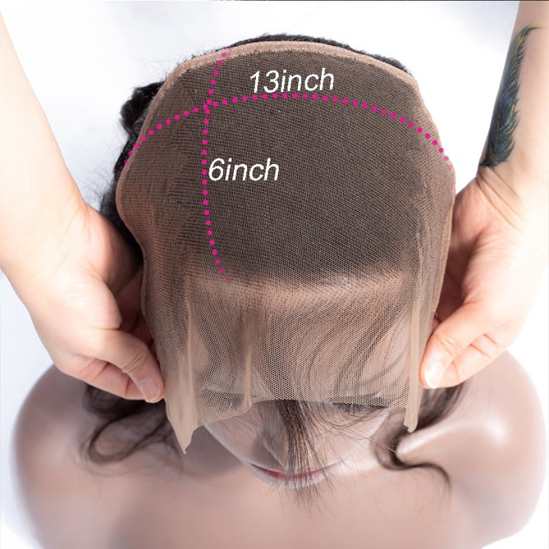 13x6HD Lace Frontal Body Wave/Straight/Deep Wave Brazilian Virgin Hair Frontal