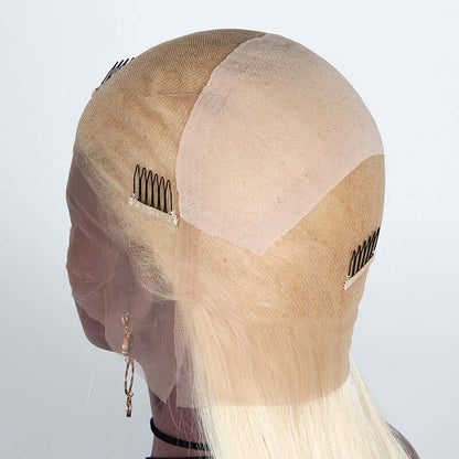 Ustar Full Lace  # 613, 150% Density Straight  Hair