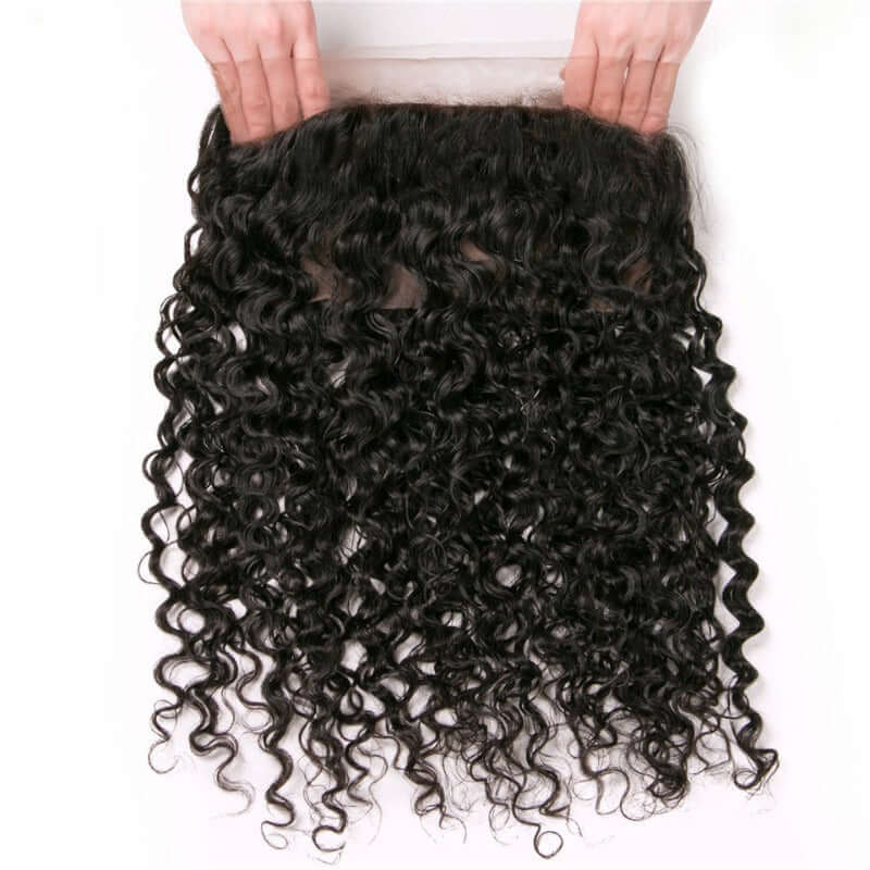 Ustar 100% Human Hair 360 Lace CLOSURE Deep Wave