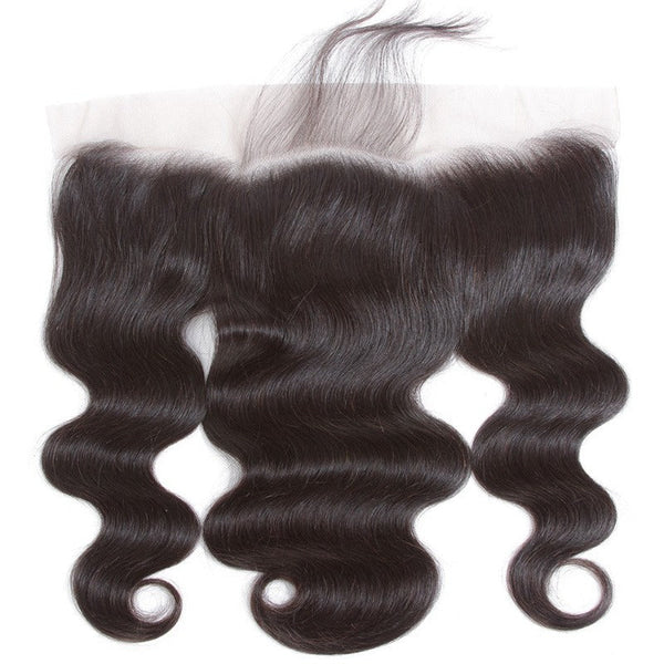 Frontal de encaje 13x6 HD, cabello virgen 100% sin procesar tipo Mink, disponible en texturas Deep Wave, Straight, Body Wave y Water Wave.