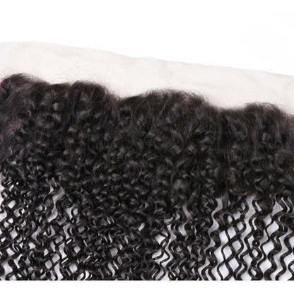 Ustar 100% Human Hair 4x13 Frontal Jerry Curl
