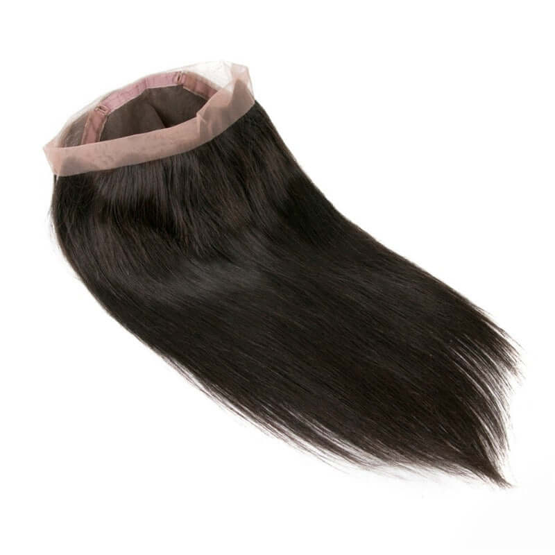 Ustar 100% Human Hair 360 CLOSURE Straight