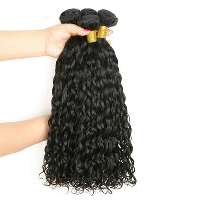 Ustar 7A Virgin Hair 3 Bundles water wave (natural)