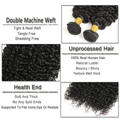 Ustar Premium Natural Color Jerry Curl 100% Human Hair