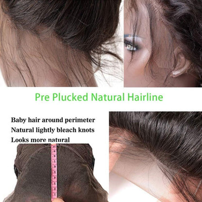 13x6HD Lace Wig Loose Deep full Frontal wig 100 Unprocessed Virgin Mink Human Hair Swiss Lace, Skin-melt Lace, Invisible Lace