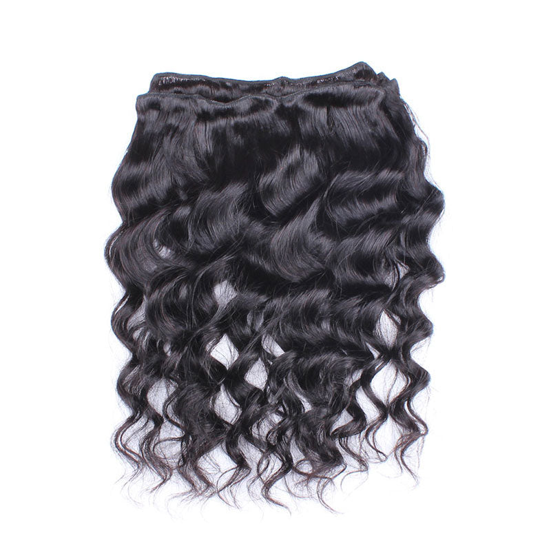 100% Affordable Human Hair Loose Wave Bundles | Natural Black 1B | 10"-30" | Voluminous Curls