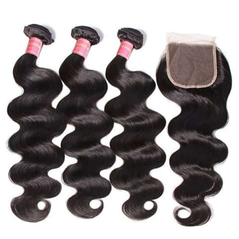 Natural Black Virgin Loose Wave Human Hair
