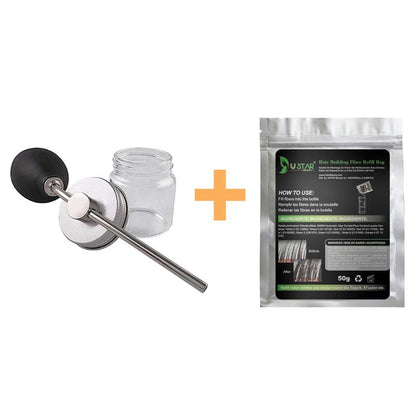 Hair Fiber Powder Spray air pump Applicator 