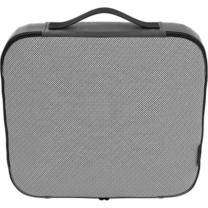 Black Gray Mesh 5 Set Packing Cube Organizers With Laundry Bag