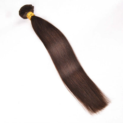  Medium Brown Straight 100% Human Hair