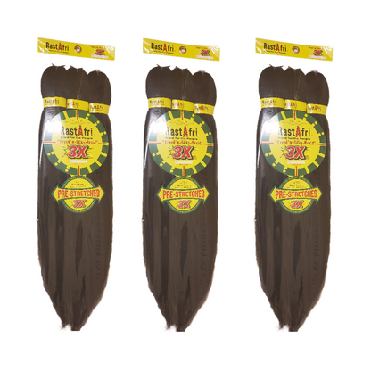 Wholesale RastAfri 3x freed’m silky Braid pre-stretched braiding