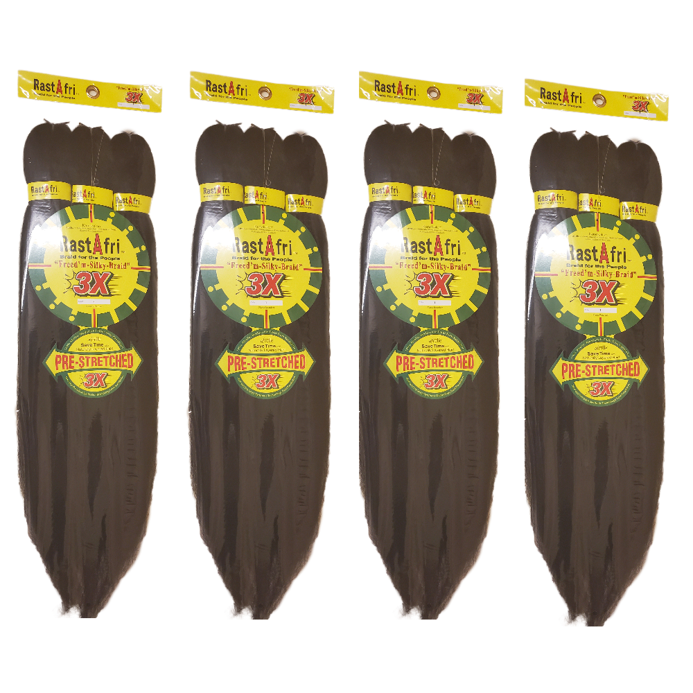 Wholesale RastAfri 3x freed’m silky Braid pre-stretched braiding