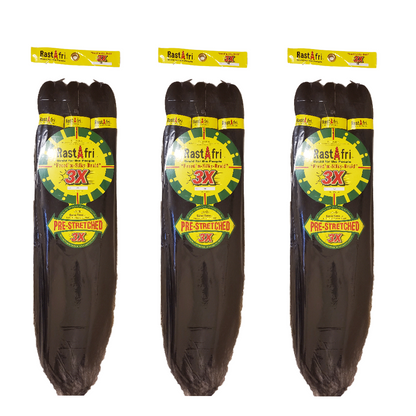 Wholesale RastAfri 3x freed’m silky Braid pre-stretched braiding