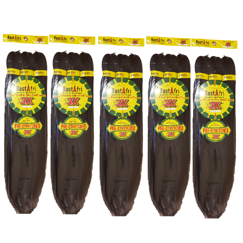 Wholesale RastAfri 3x freed’m silky Braid pre-stretched braiding