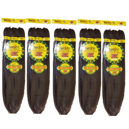Wholesale RastAfri 3x freed’m silky Braid pre-stretched braiding