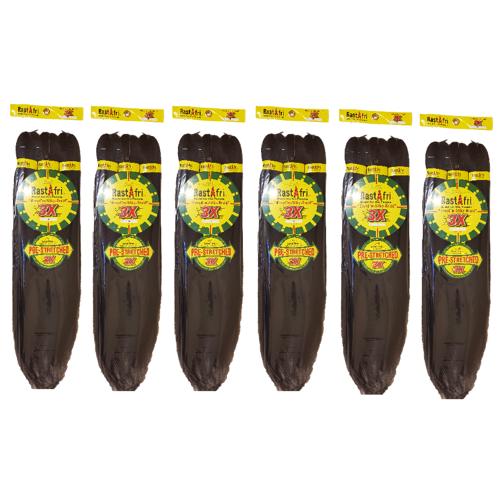 Wholesale RastAfri 3x freed’m silky Braid pre-stretched braiding