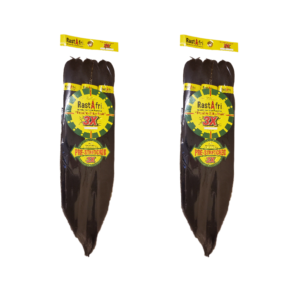 Wholesale RastAfri 3x freed’m silky Braid pre-stretched braiding