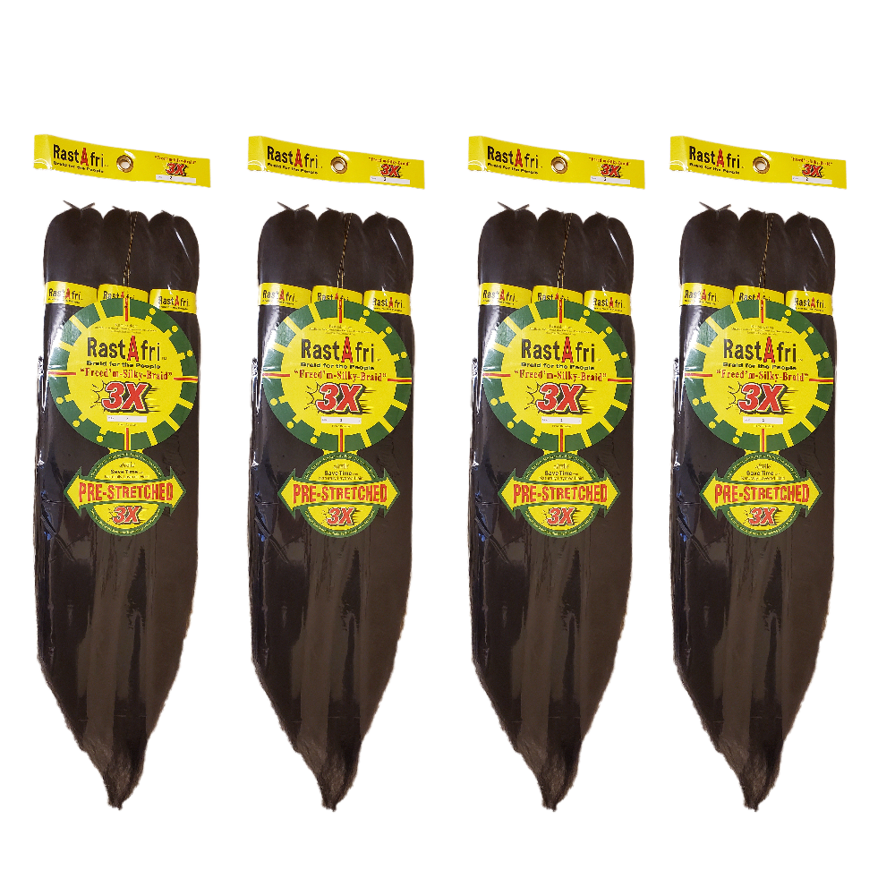 Wholesale RastAfri 3x freed’m silky Braid pre-stretched braiding