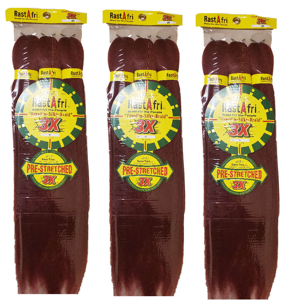 Wholesale RastAfri 3x freed’m silky Braid pre-stretched braiding