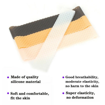 Flexible Silicone Headband Scarf Head Wig Grip (4 Color)
