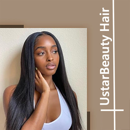 Holiday Deals : Straight 3 Bundles Set Affordable 100% Human Hair 10"12"14" and 12"14"16"