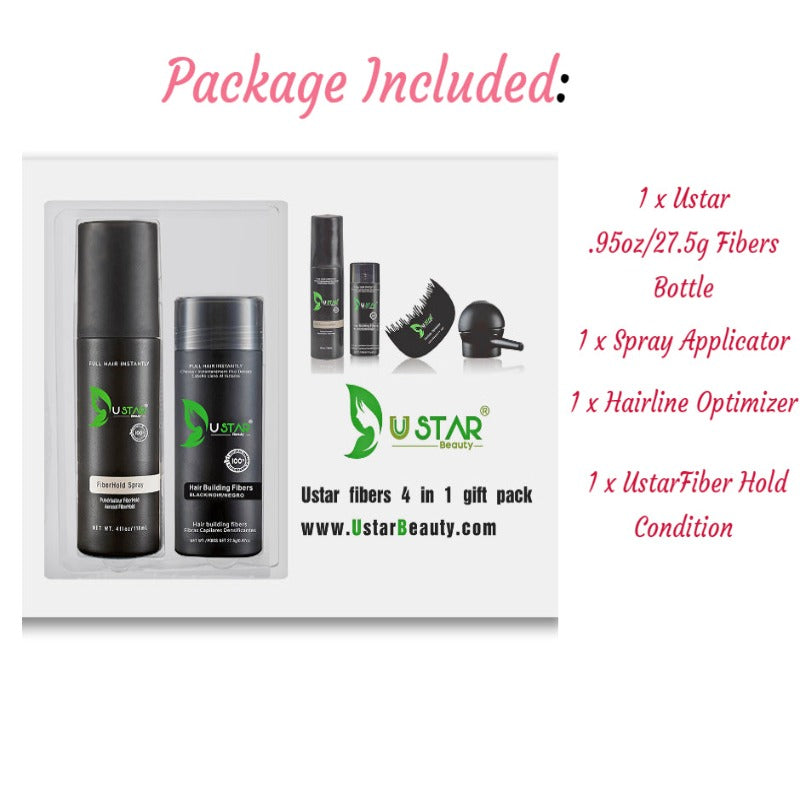 Ustar Hair Building Fibers 