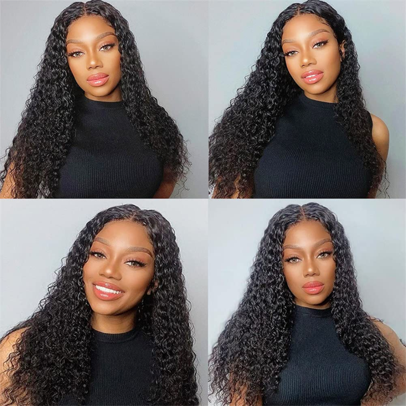 Transparent Lace Frontal Jerry Curly