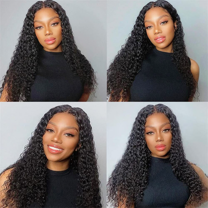 Transparent Lace Frontal Jerry Curly