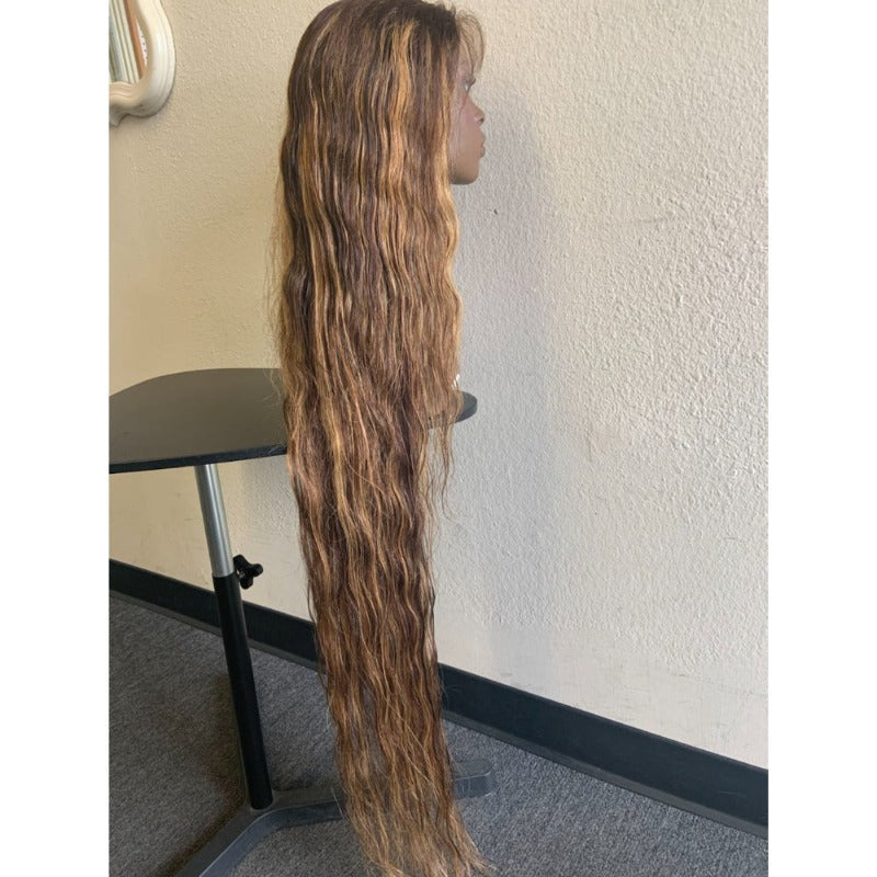 42 inches Highlight Human Hair Wig