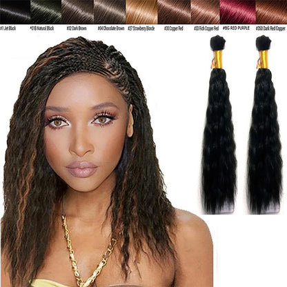 Wet N Wavy Bulk hair human hair blend Braiding 